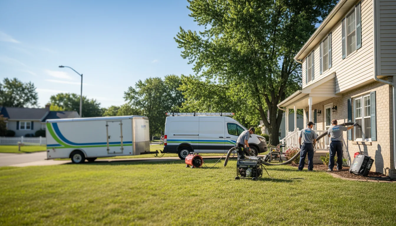 Flooded Basement Restoration And Cleanup With Repair in Park Falls, WI near me